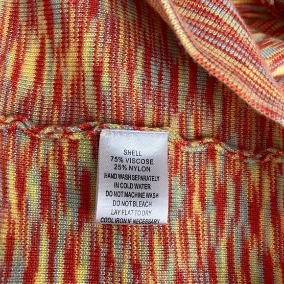 COTTON CANDY LA dress | Space dye orange green yellow | cut-out | mini | size me - Picture 9 of 9